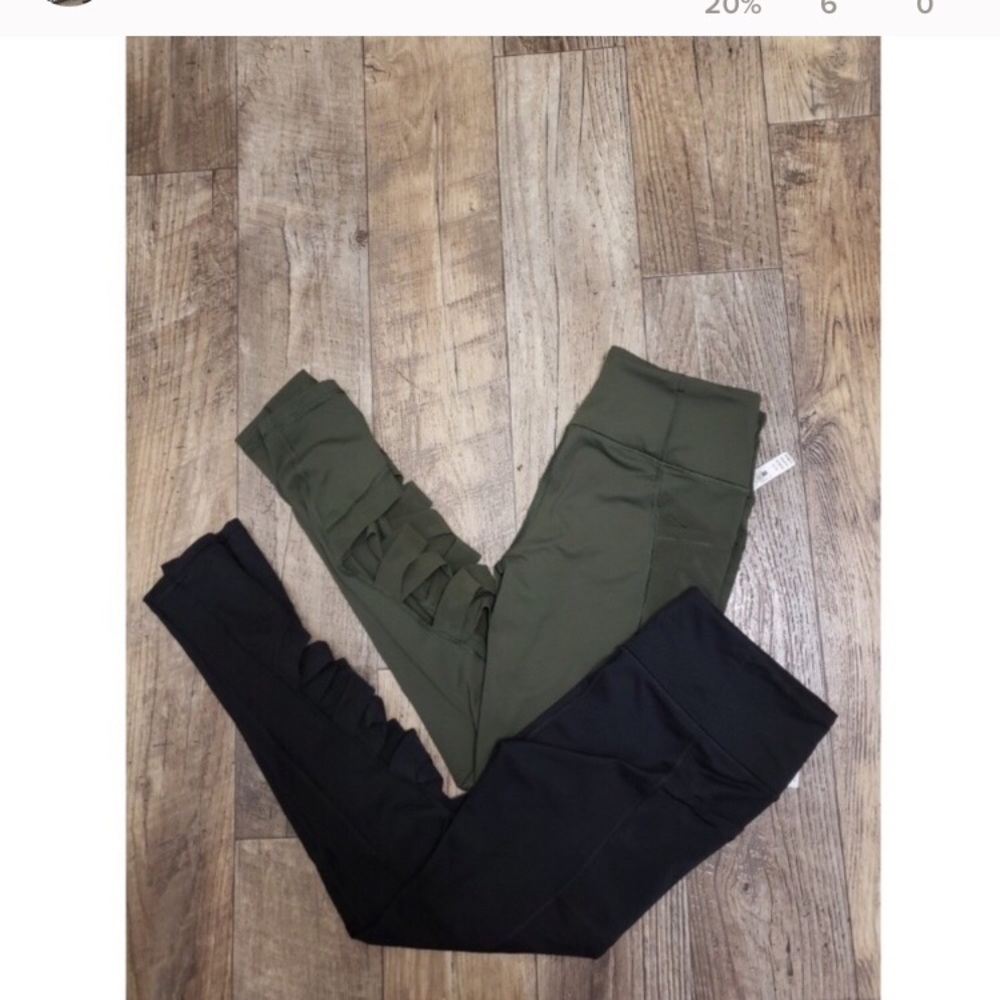 Victoria secret leggings in green